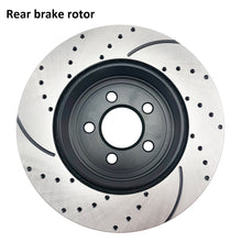 Load image into Gallery viewer, Atmansta QPD20013 Front & Rear Brake kit with Drilled/Slotted Rotors and Ceramic Brake pads for 2005-2018 Chrysler 300 / 2006-2018 Dodge Charger / 2009-2017 Challenger / 2006-2008 Magnum 5.7L V8 or AWD V6