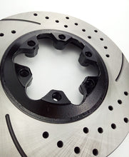 Load image into Gallery viewer, Atmansta QPD10008 Front Brake kit with Drilled/Slotted Rotors and Ceramic Brake pads for 2004-2008 Chevrolet Colorado GMC Canyon