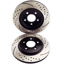 Load image into Gallery viewer, Atmansta QD10539 Front Drilled & Slotted Rotors Pair for Ford F-150 Lincoln Mark LT
