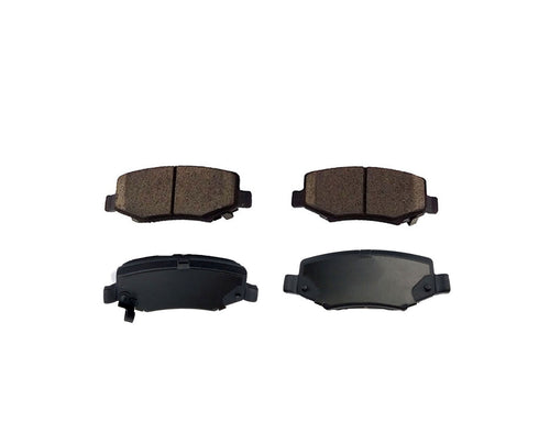 Atmansta QPD10012 Rear Brake kit with Drilled/Slotted Rotors and Ceramic Brake pads for 2007-2016 Jeep Wrangler