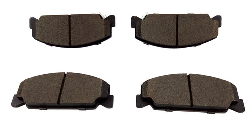 Atmansta QPD10007 Front Brake kit with Drilled/Slotted Rotors and Ceramic Brake pads for 1990-1999 Honda Civic