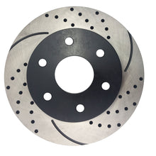 Load image into Gallery viewer, Atmansta QPD10035 Front Slotted & Drilled Rotors and Ceramic Pads Brake Kit fit for Cadillac GMC