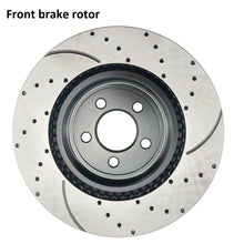 Load image into Gallery viewer, Atmansta QPD20013 Front & Rear Brake kit with Drilled/Slotted Rotors and Ceramic Brake pads for 2005-2018 Chrysler 300 / 2006-2018 Dodge Charger / 2009-2017 Challenger / 2006-2008 Magnum 5.7L V8 or AWD V6