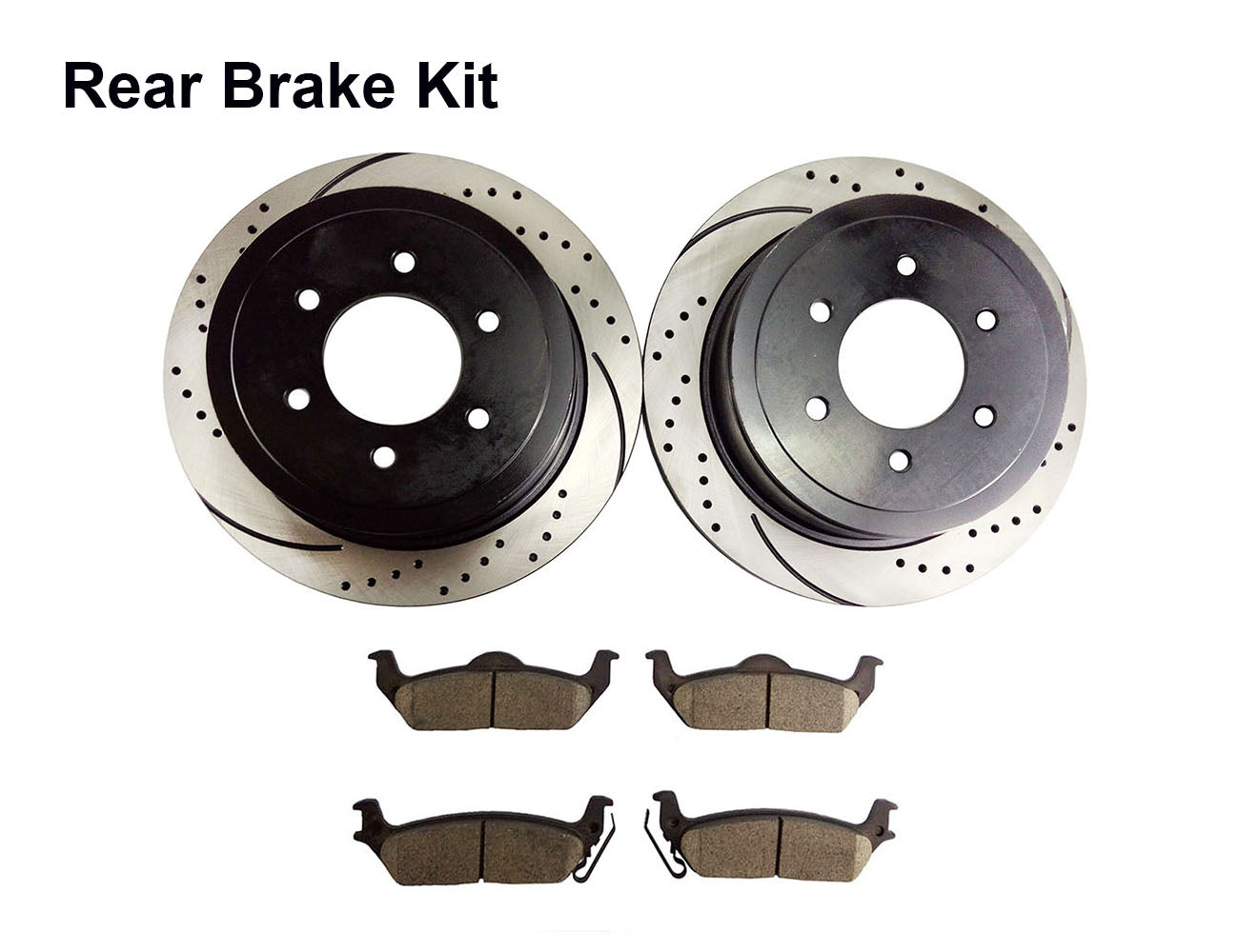 Brake Discs, Rotors & Hardware For Lincoln Mark LT 6-Piece Front Brake Discs, Rotors & Hardware For Lincoln Mark LT 6-Piece Front