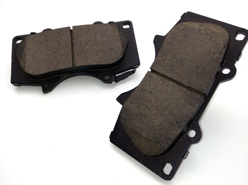 Front Ceramic Brake Pad Set Fit for 2003-2017 Toyota 4Runner/ 2005-2018 Tacoma